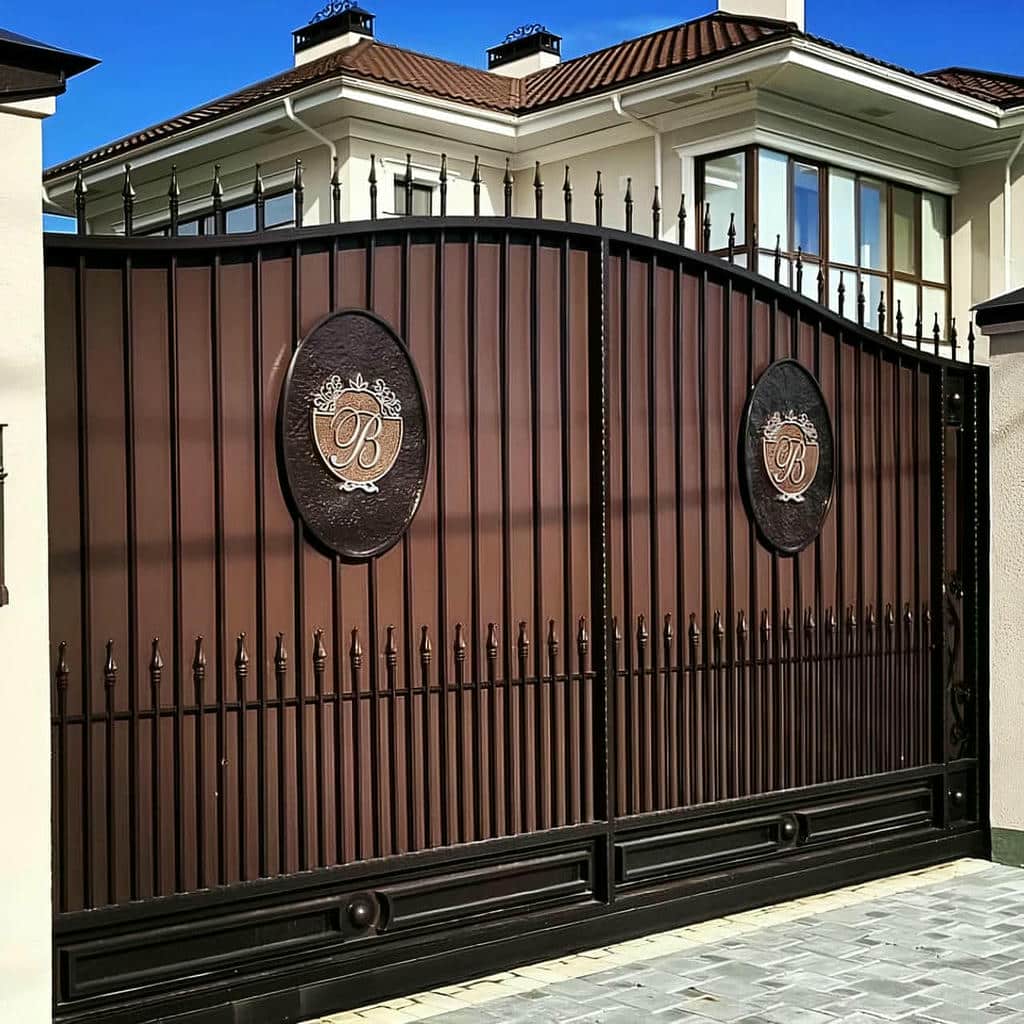 خرید درب ویلایی CNC پنل مشبک مدرن در یزد