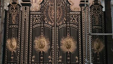 13 طرح درب پارکینگ ساده پروفیلی در یزد
