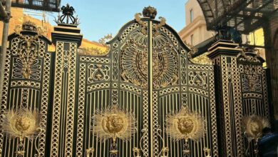 7 طرح درب پارکینگ مینیمال خطی در یزد