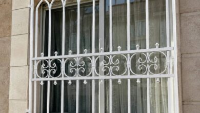 7 مدل حفاظ پنجره رنگی کوره ای در یزد