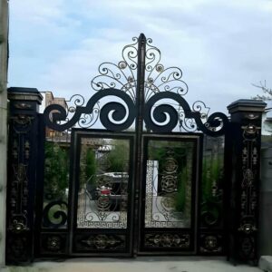 11 مدل درب حیاط شاسی سنگین در یزد