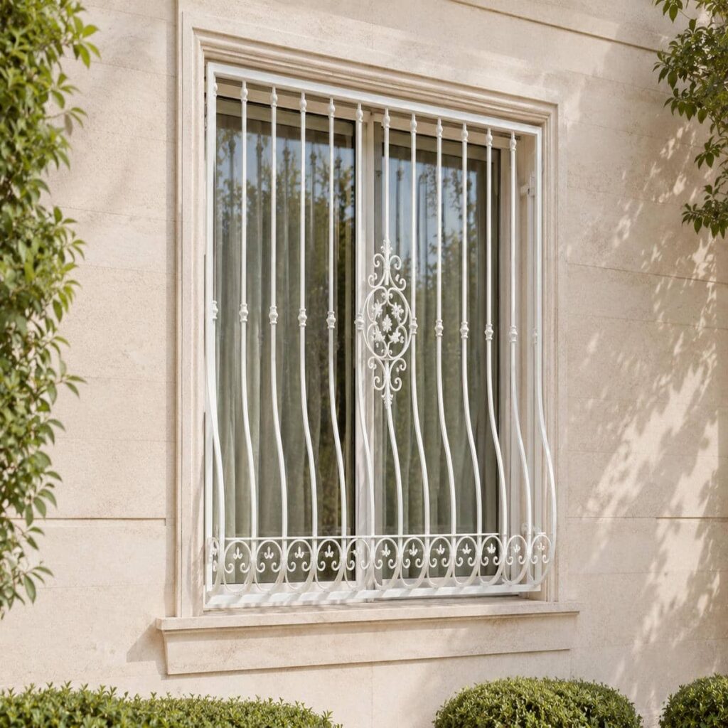 گارد گلنرده فلزی با طرح کلاسیک