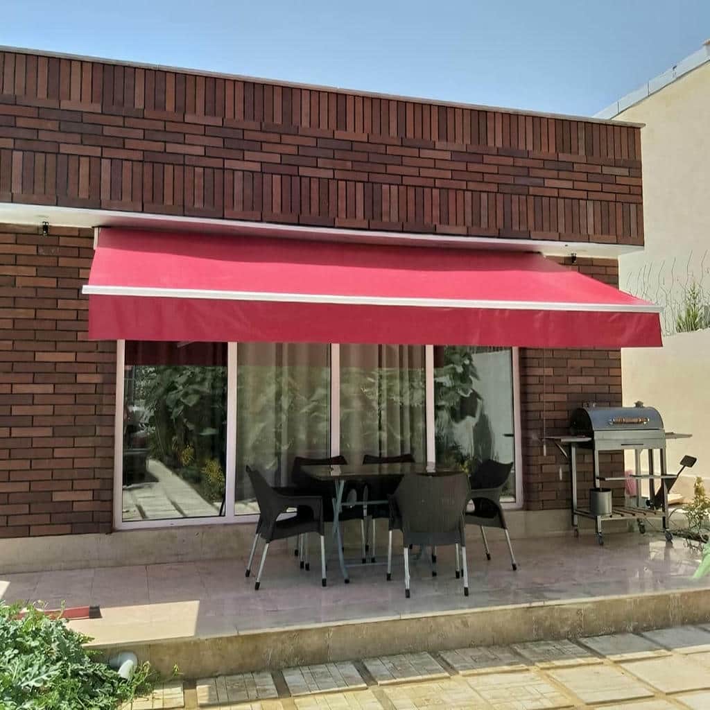 سایبان اتوماتیک کرم برای تراس یزد