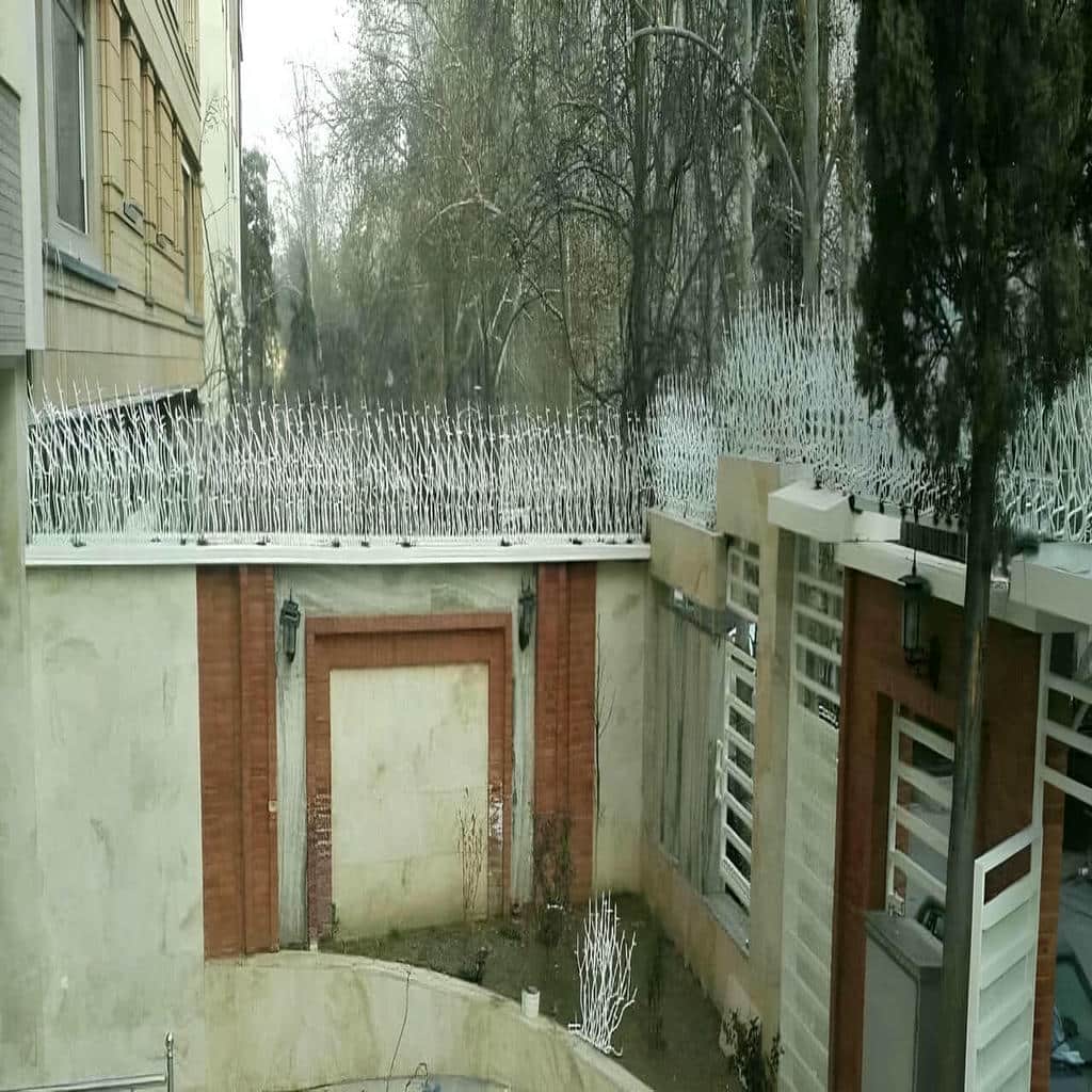 حفاظ شاخ گوزنی طرح اف نصب شده در یزد