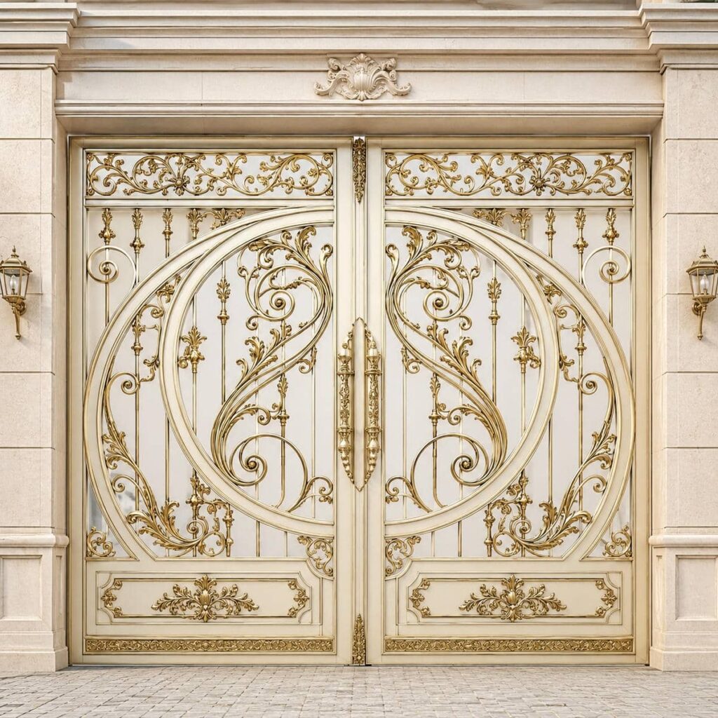 درب باغی ورودی ویلایی در یزد