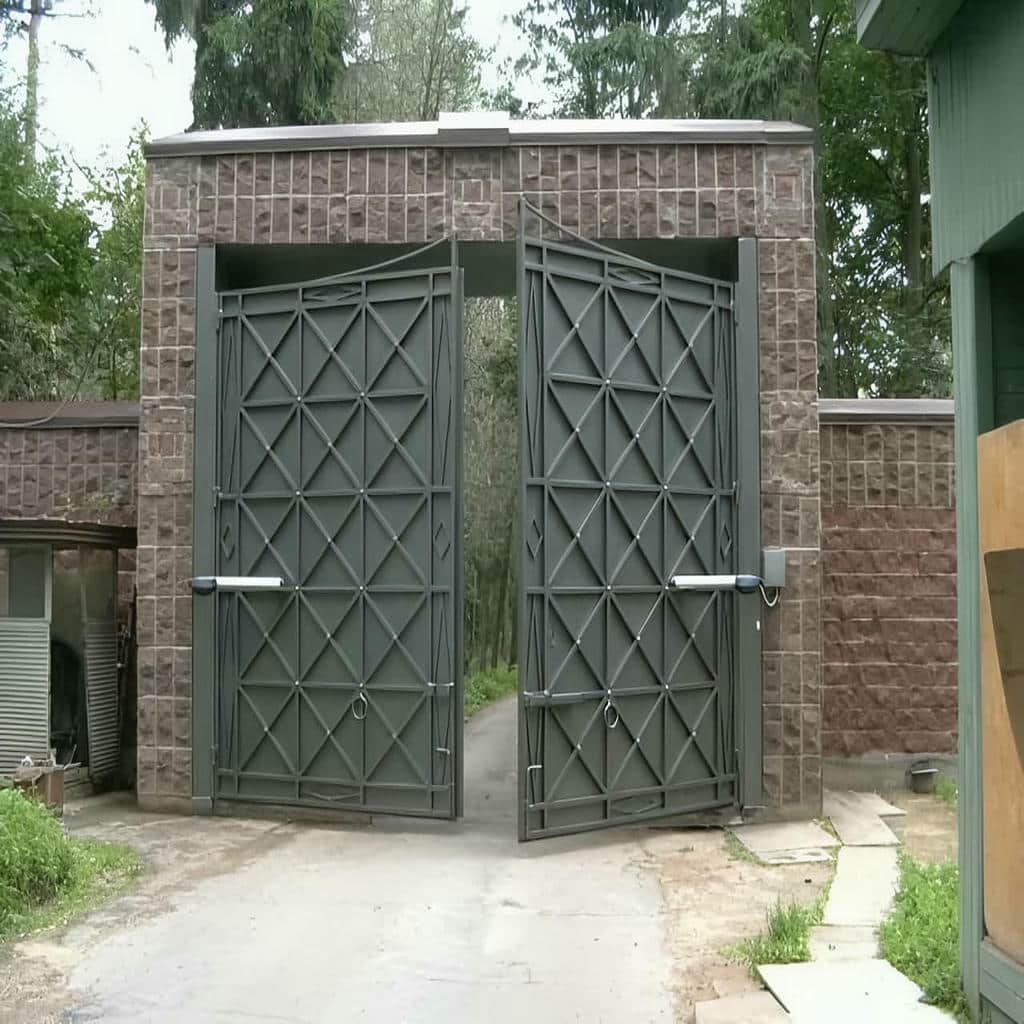 جک درب پارکینگ کنار ورودی آرام ساختمان