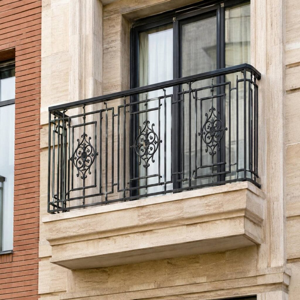 نرده دوبلکس مدرن در یزد